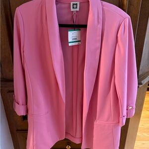 Anne Klein Pink Women's Blazer NWT
